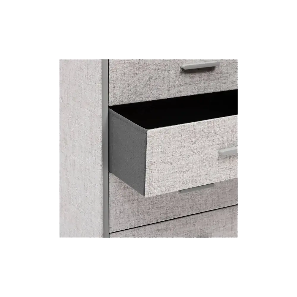 5FIVE Cassettiera Granite 4 Cassetti 64x39x90 cm