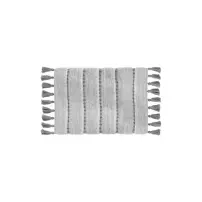 5FIVE Tappeto Cotone Pom-pom 50x75 cm Grigio