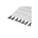 5FIVE Tappeto Cotone Pom-pom 50x75 cm Grigio