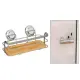 Mensola Bagno Venterra 25X13X11 cm In Bamboo E Metallo 211448 5FIVE…