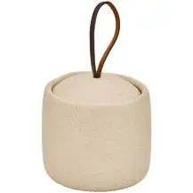 5five Vaso per dischetti in cotone beige