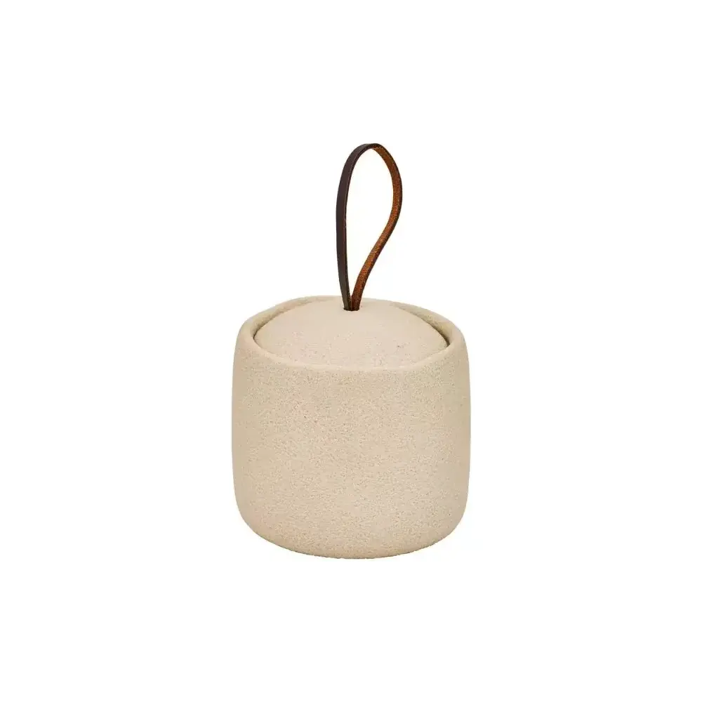 5five Vaso per dischetti in cotone beige