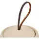 5five Vaso per dischetti in cotone beige