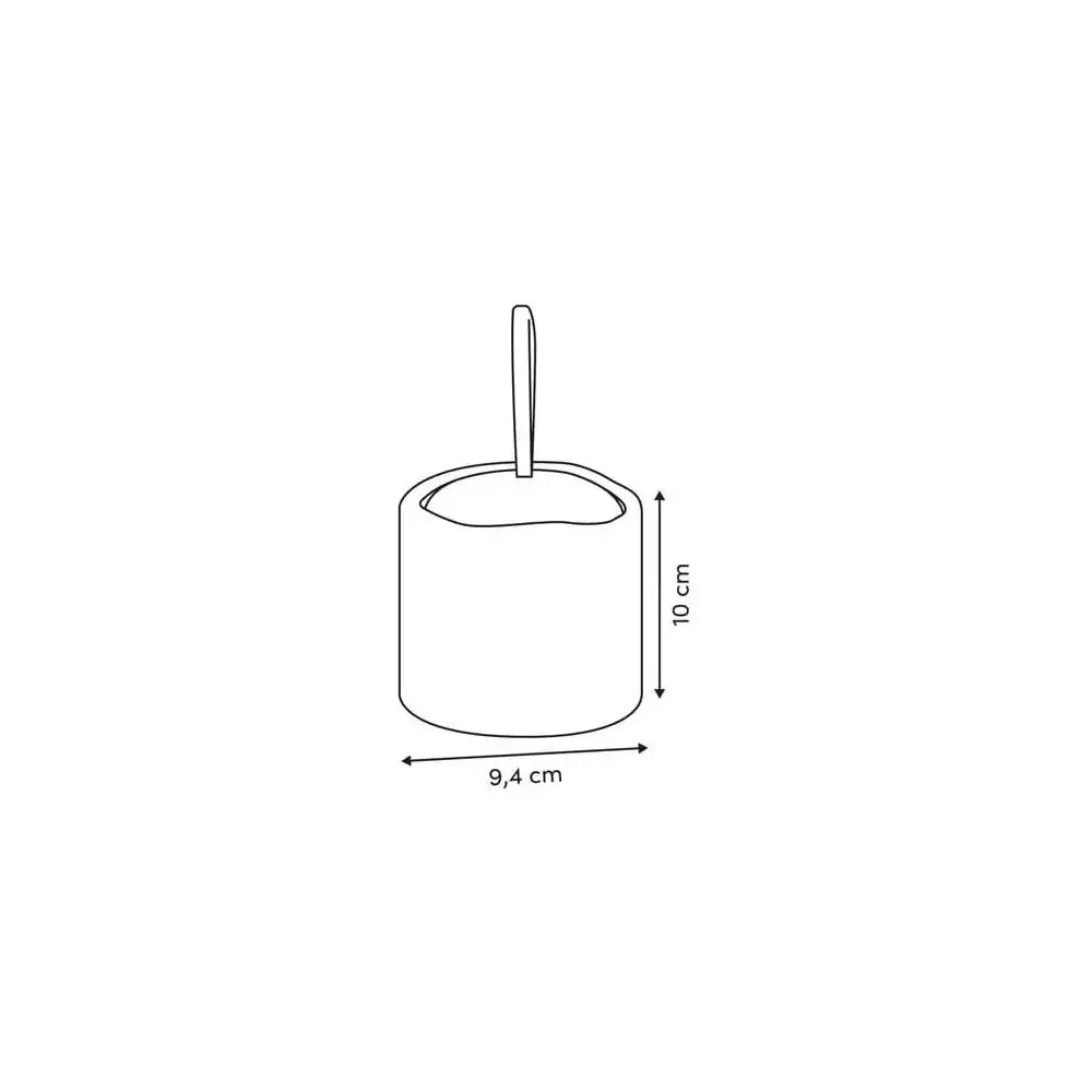 5five Vaso per dischetti in cotone beige