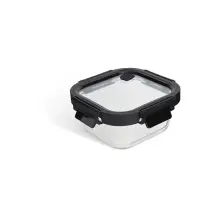 Clipeat+ Contenitore 0,5 L in Vetro Borosilicato – Conserva Alimenti