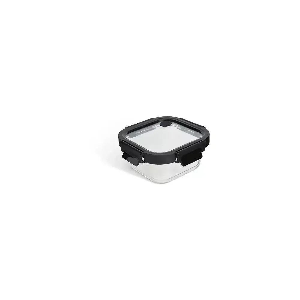 Clipeat+ Contenitore 0,5 L in Vetro Borosilicato – Conserva Alimenti