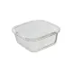 Clipeat+ Contenitore 0,5 L in Vetro Borosilicato – Conserva Alimenti