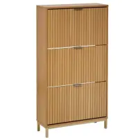 Scarpiera 3 Cassetti In Legno 63X24X131,5 cm, Pratica E Spaziosa Per…