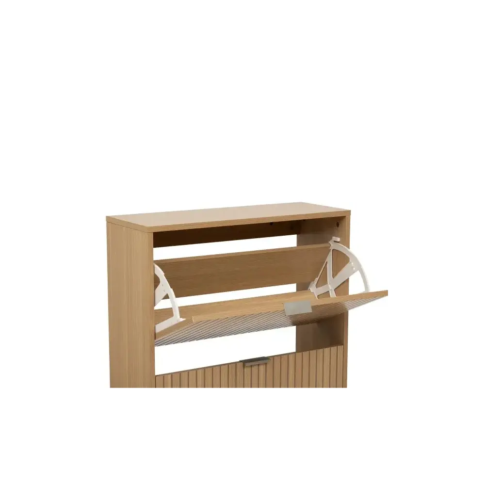 Scarpiera 3 Cassetti In Legno 63X24X131,5 cm, Pratica E Spaziosa Per…