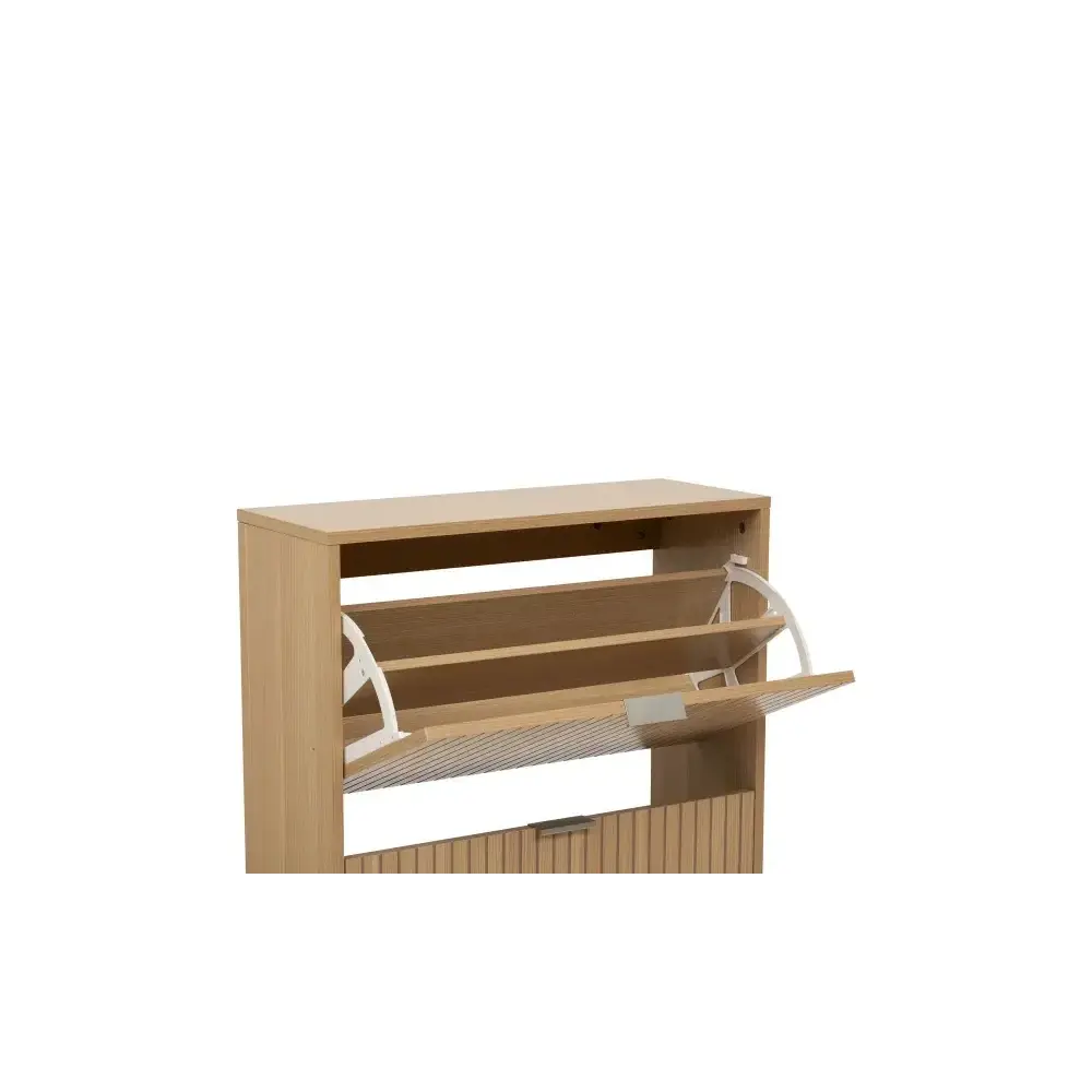 Scarpiera 3 Cassetti In Legno 63X24X131,5 cm, Pratica E Spaziosa Per…