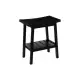 5FIVE Sgabello Bagno Bamboo Nero 46x40x25 cm – Bamboo