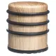 5FIVE Fermaporta Naturale 7 cm – Blocca Porta Compatto