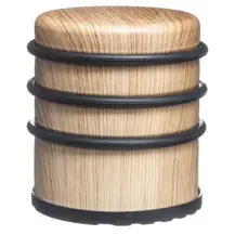 5FIVE Fermaporta Naturale 7 cm – Blocca Porta Compatto
