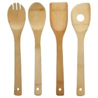 Set 4 Utensili 120058 Bamboo - 4 pezzi in bamboo