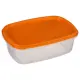 5FIVE Set di 6 Contenitori Rettangolari con Coperchio