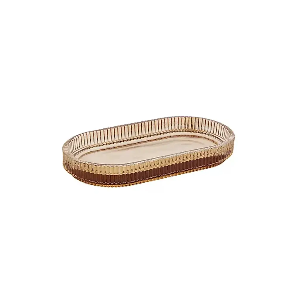 Solis 5FIVE Vaso Vetro 19x10cm Ambra – Design elegante