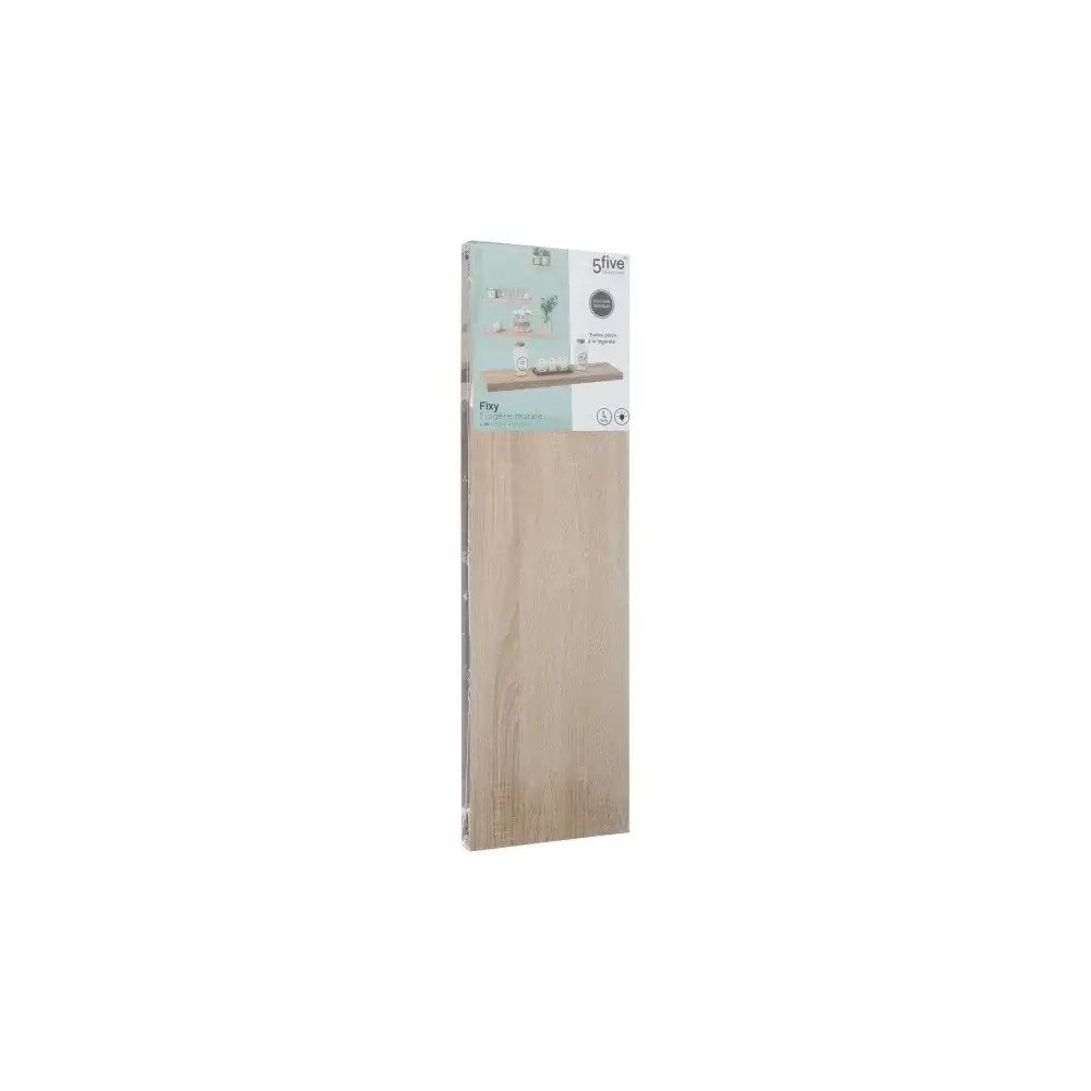 5FIVE Mensola Fixy 80cm in MDF e truciolato
