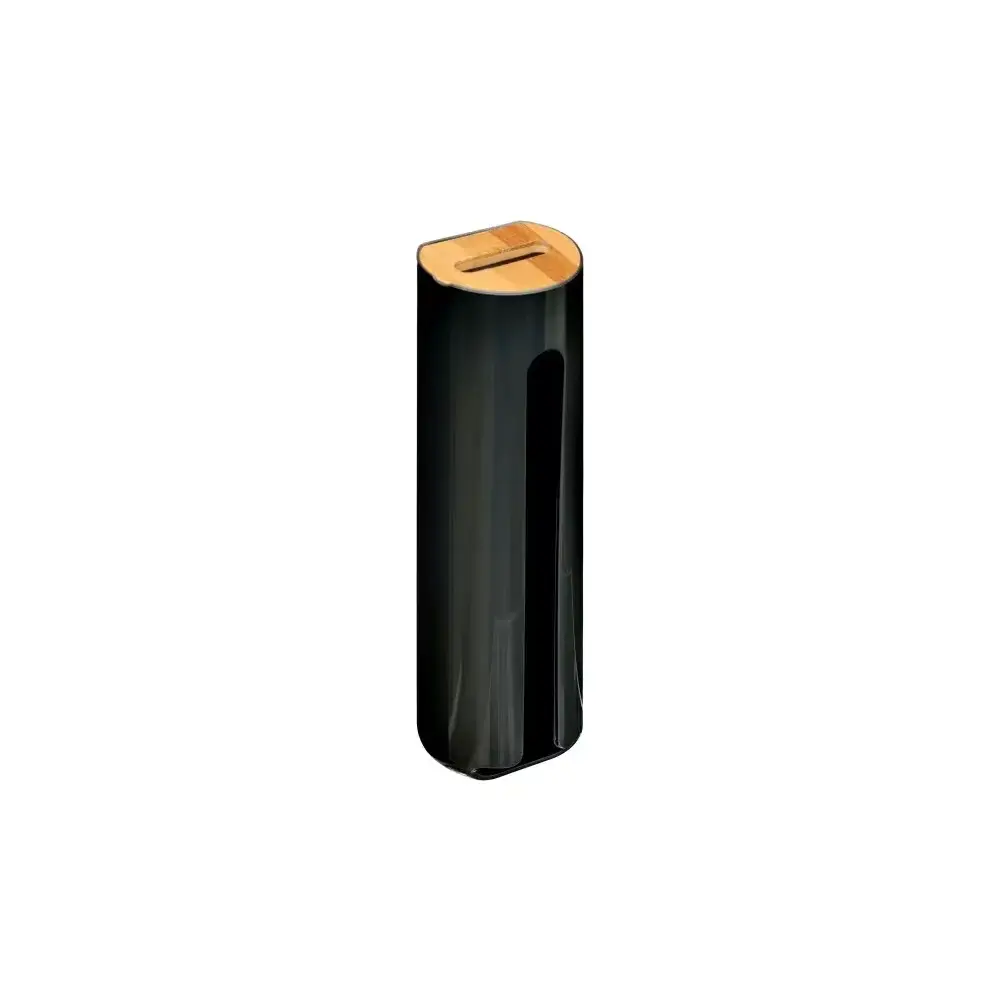 Dispenser Tamponi Nero 24 cm 5FIVE – 24 cm di altezza