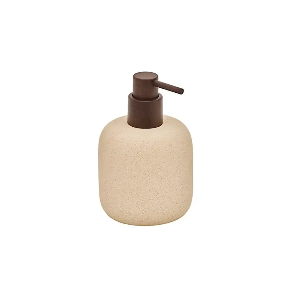 Dispenser Sapone Oleya Beige 290 ml In Resina, Distributore Bagno…