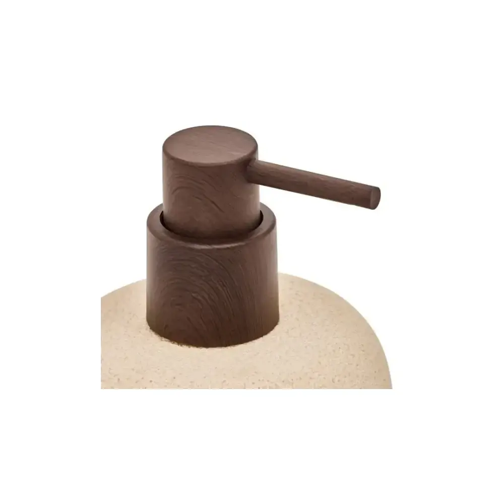 Dispenser Sapone Oleya Beige 290 ml In Resina, Distributore Bagno…