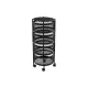 Carrello Cucina 181832 4 Cassetti Metallo 33X76Cm Nero 5FIVE - 5FIVE