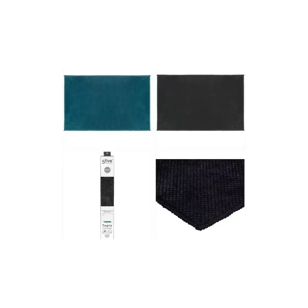 Tappeto Poliestere, 45X75 cm, Assortito, Bagno, Tappetino 5FIVE…