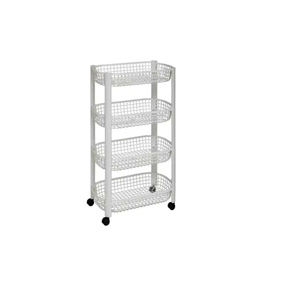 Carrello 4 Piani 5FIVE Bianco 46,5x26x78,8 cm
