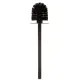 Portascopino Wc Natureo Legno E Nero 38 cm, Scopino Bagno Moderno…