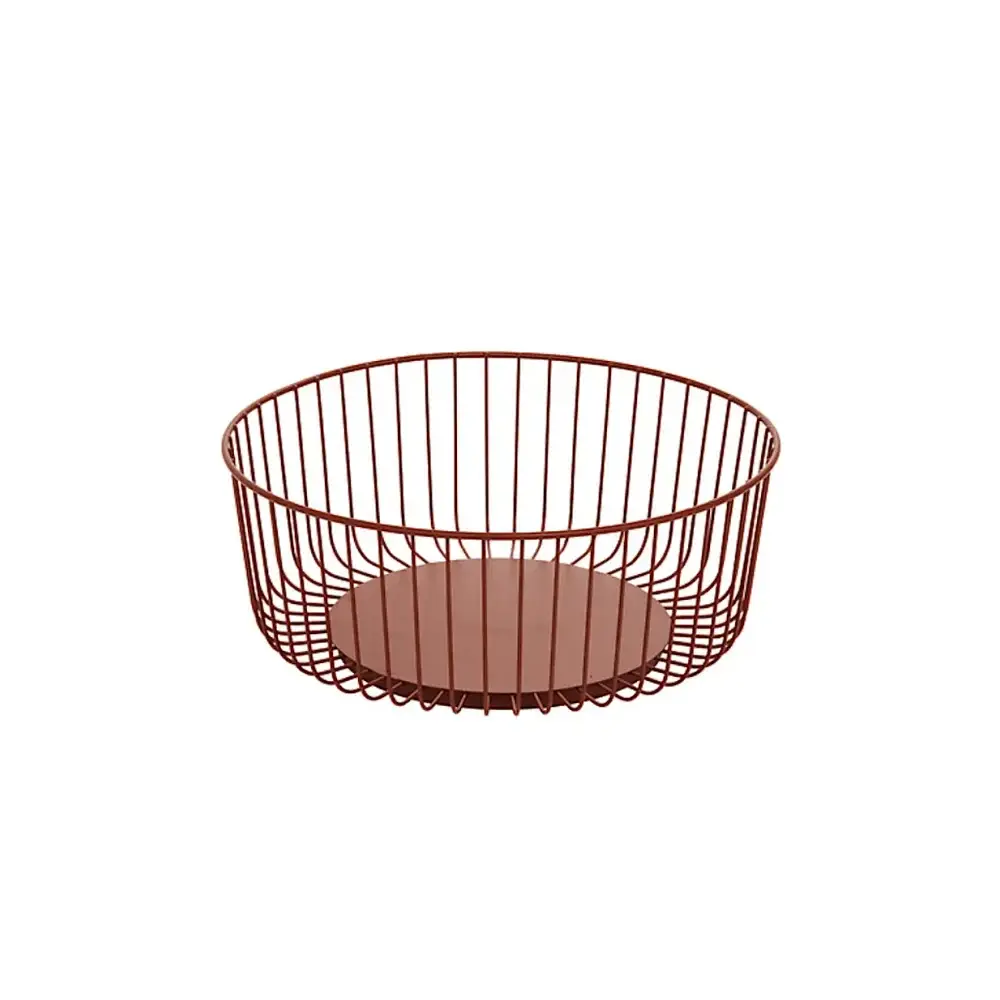 Portafrutta 5FIVE in Metallo 29x11 cm – Color Marrone