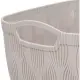 Leaf Portaoggetti 29x22x15 cm in Plastica Beige