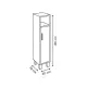 Portarotolo 212889 Come 20X18X86Cm 1 Anta 5FIVE - 5FIVE