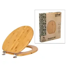 Sedile Wc 174549 Bamboo 37X43Cm 5FIVE - 5FIVE