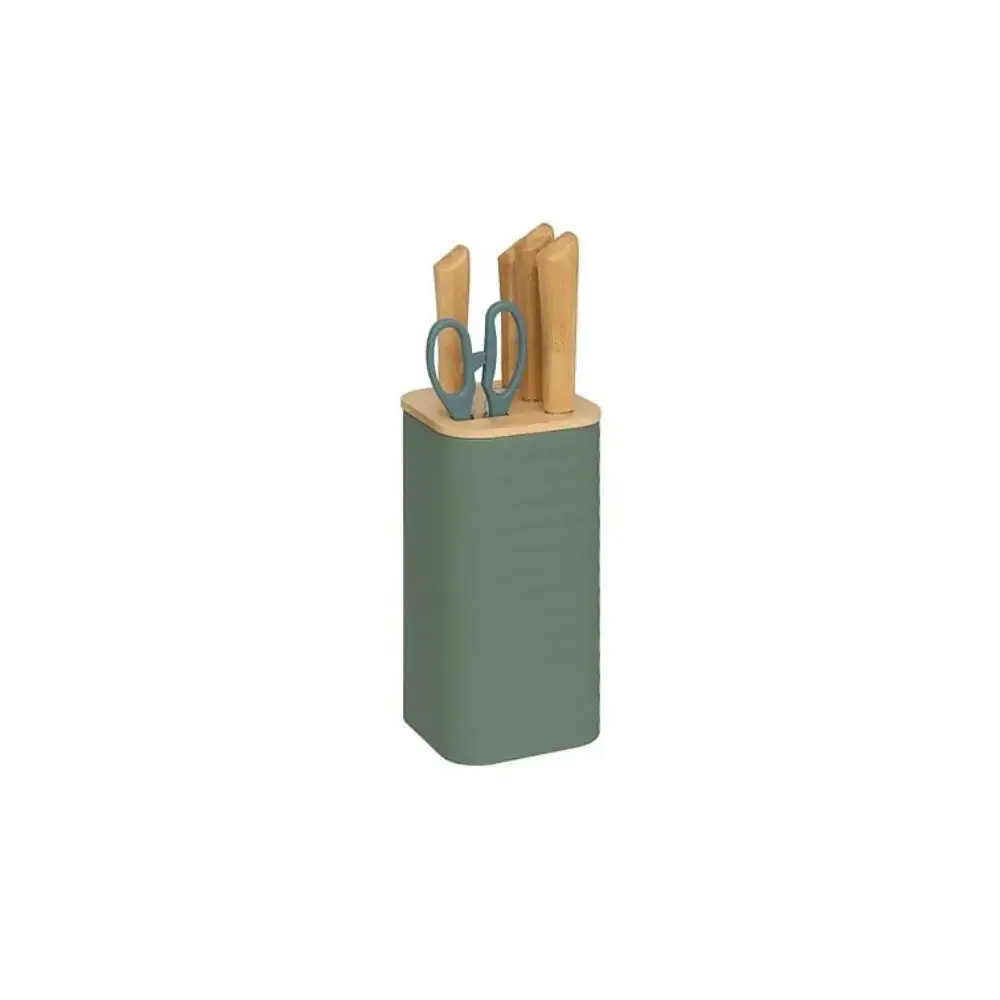 Set 4 Coltelli con Forbici 190134 Sensia Supporto Assortito 5FIVE…
