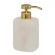 Dispenser Sapone Cloudy Bianco 370 ml In Resina, Distributore Bagno…