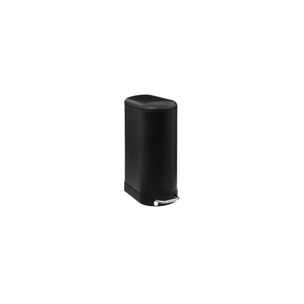 Pattumiera 186188A Ariane 30Lt Inox Nero 5FIVE - 5FIVE
