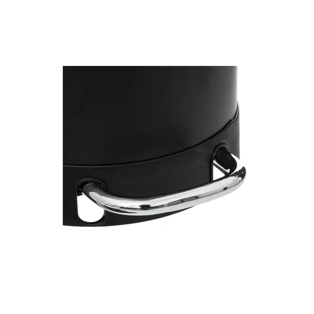 Pattumiera 186188A Ariane 30Lt Inox Nero 5FIVE - 5FIVE