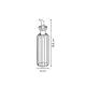 Dosatore Olio Harmony, 0,25 L, Vetro Borosilicato, Oliera, Cucina…