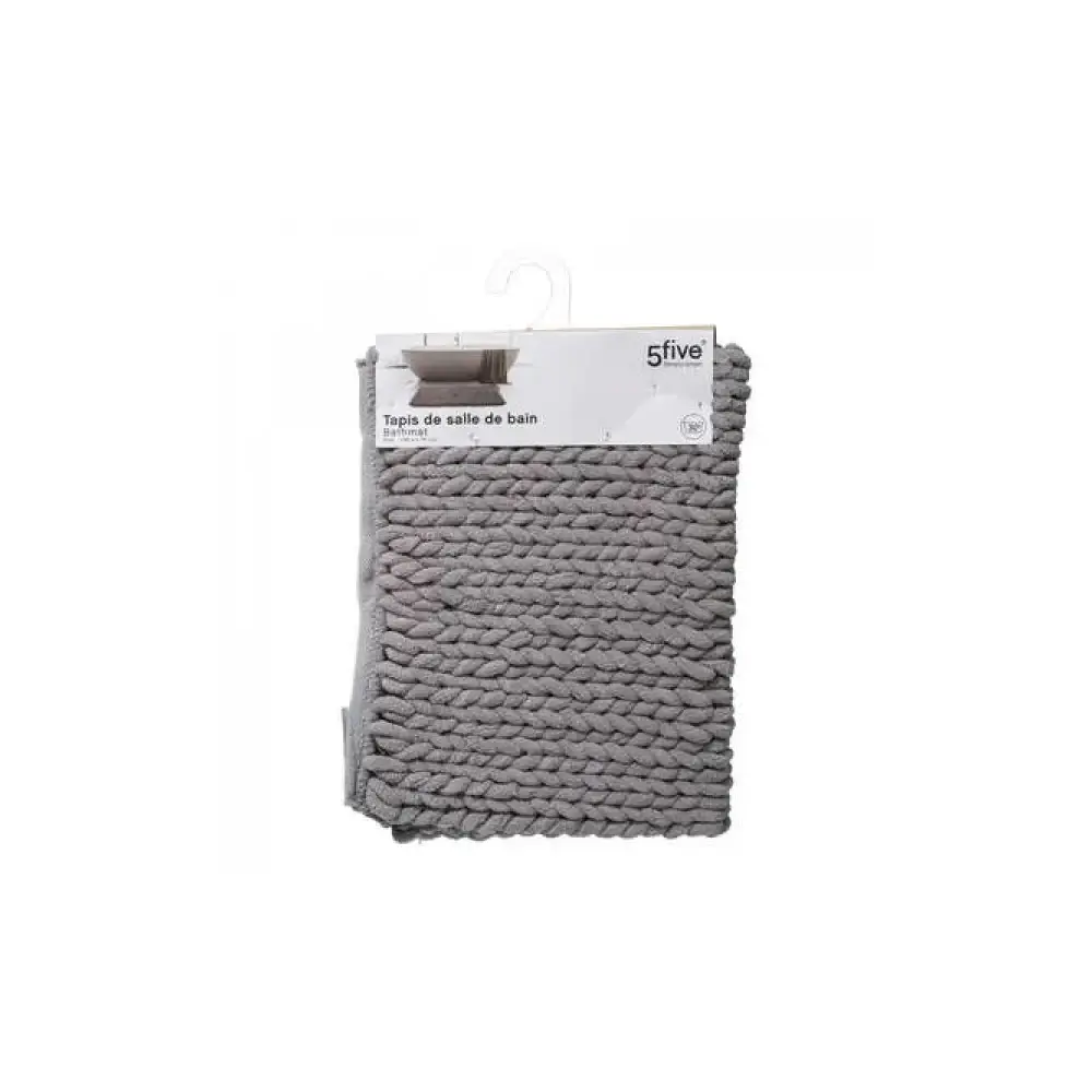 Tappeto Bagno 174629B 75X50 grigio 5FIVE - 5FIVE