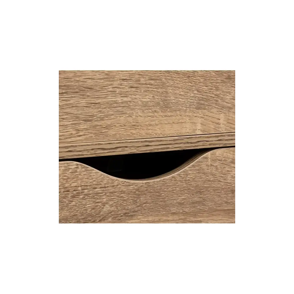 Cassettiera, 3 Cassetti, Mdf, 33X29X80 cm, Naturale, Mobile…