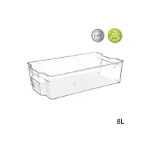 Scatola Frigo, 8 L, 37X22 cm, Contenitore Frigorifero, Organizer…