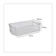 Scatola Frigo, 8 L, 37X22 cm, Contenitore Frigorifero, Organizer…