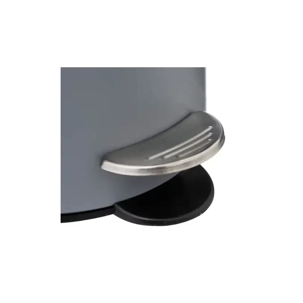 Pattumiera 174528H Bagno 3Lt grigio 5FIVE - 5FIVE