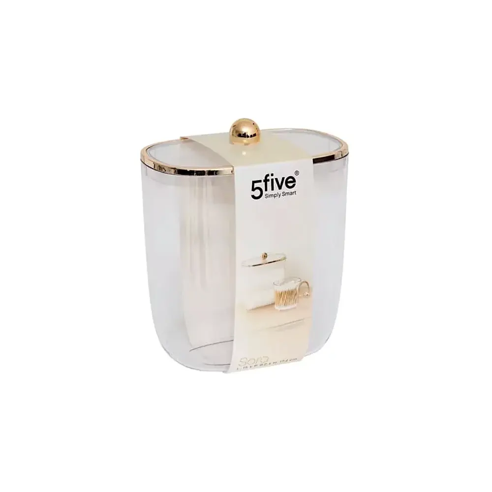 Contenitore Sara, 15X9X17 cm, Plastica, Bagno, Organizer 5FIVE - 5FIVE