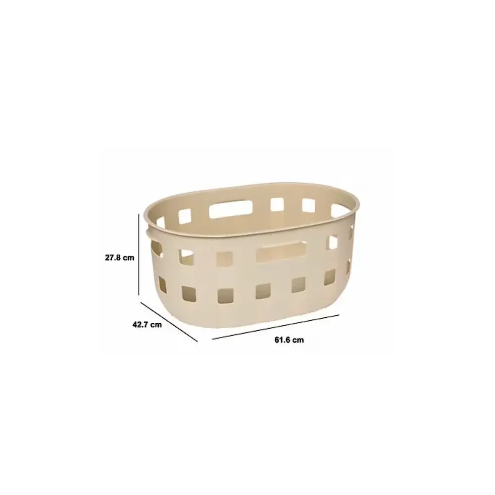 Cesto Portabiancheria Harmony 50 Litri 61X43X28 cm In Plastica 5FIVE…