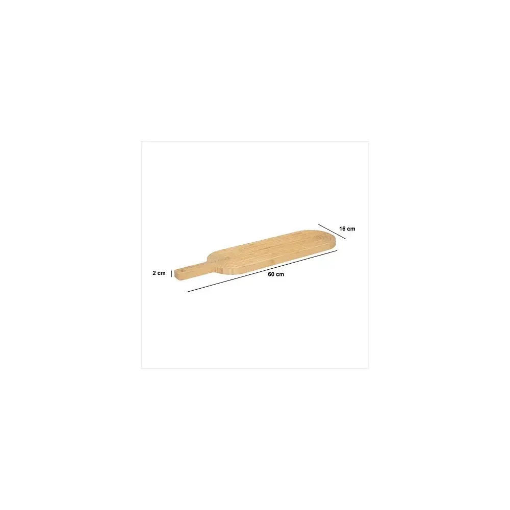 Tagliere Ovale, 60X16 cm, Bamboo, Cucina, Lungo 5FIVE - 5FIVE
