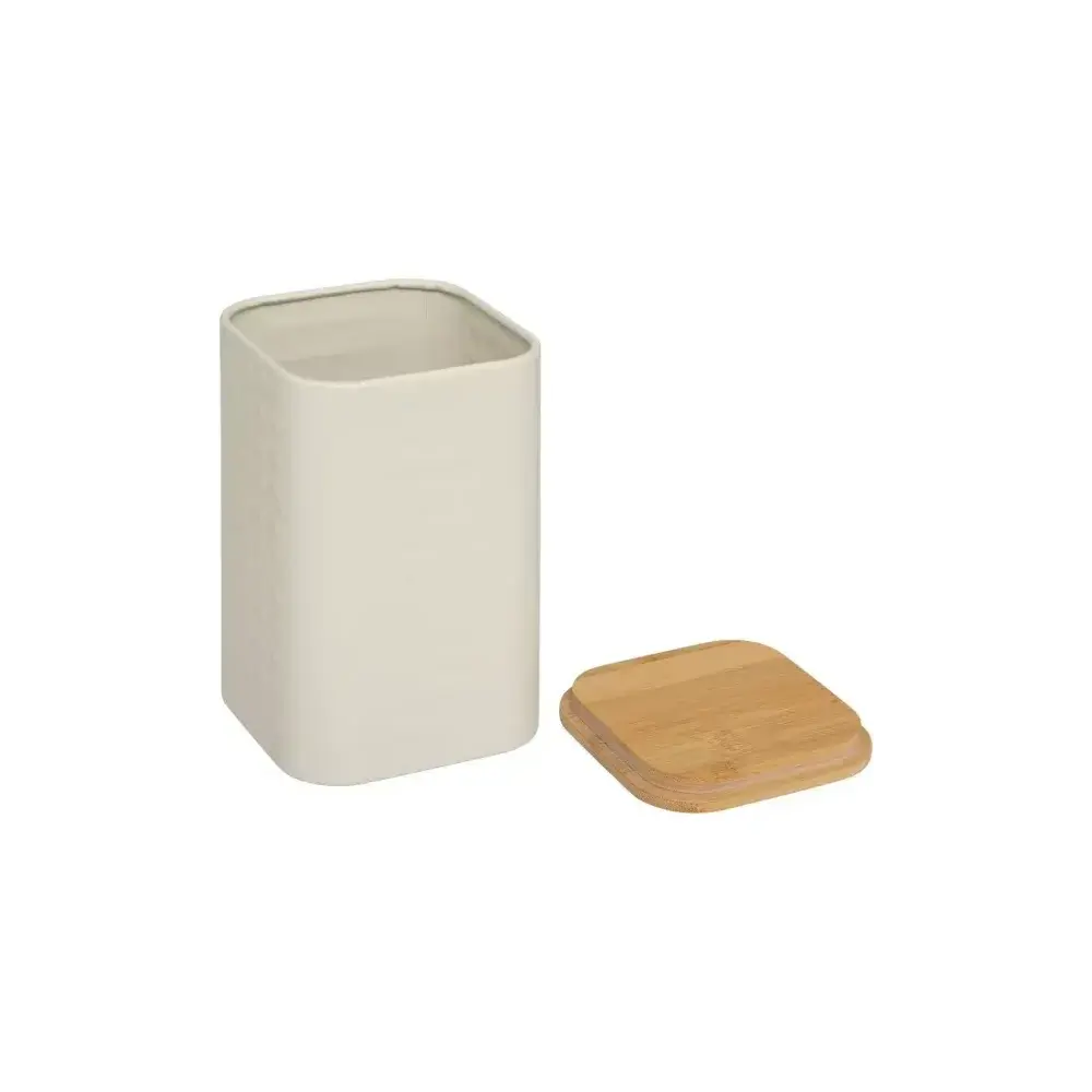 Barattolo Sensia 1,8 L In Metallo E Bamboo &ndash; Pratico Colorato 5FIVE&hellip;