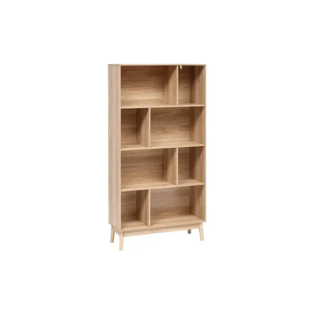 Libreria Abana 8 Scomparti, Beige 80X30X160 cm, Scaffale Moderno…