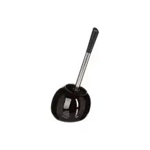 Portascopino Wc Sfera Ceramica Sun Nero, Scopino Bagno Elegante…