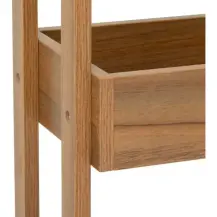 Carrello Bagno Come, 3 Ripiani, 40X20X80 cm, Mdf, con Ruote 5FIVE…