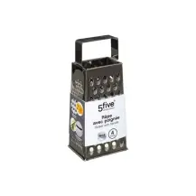 grattugia 4 Lati In Acciaio Inox 23,6 cm Multifunzione 5FIVE - 5FIVE